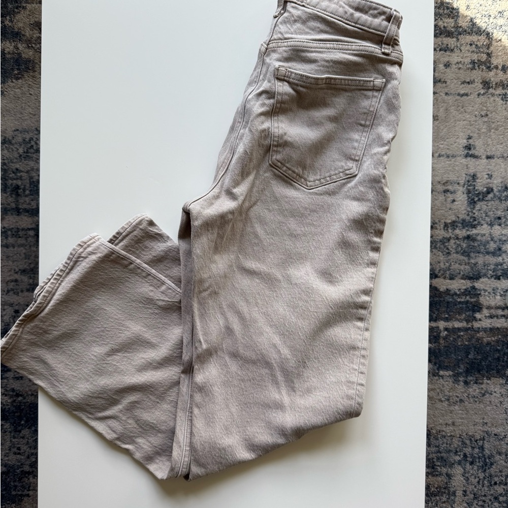 Abercrombie & Fitch, Oat 90s relaxed high rise jeans, curve love